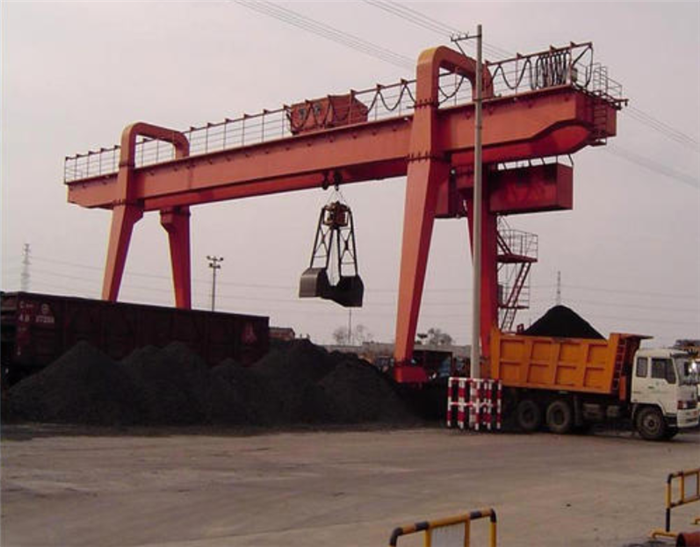 抓斗門式起重機 抓斗門式起重機