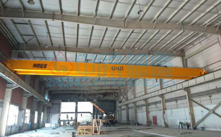 6.3T+6.3T雙小車歐式雙梁起重機(jī) 6.3T+6.3T雙小車歐式雙梁起重機(jī)