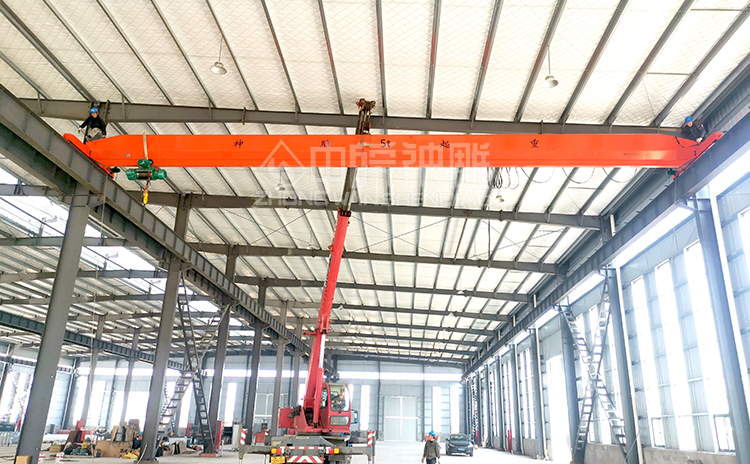 神雕5噸室內(nèi)行車吊安裝 神雕5噸室內(nèi)行車吊安裝