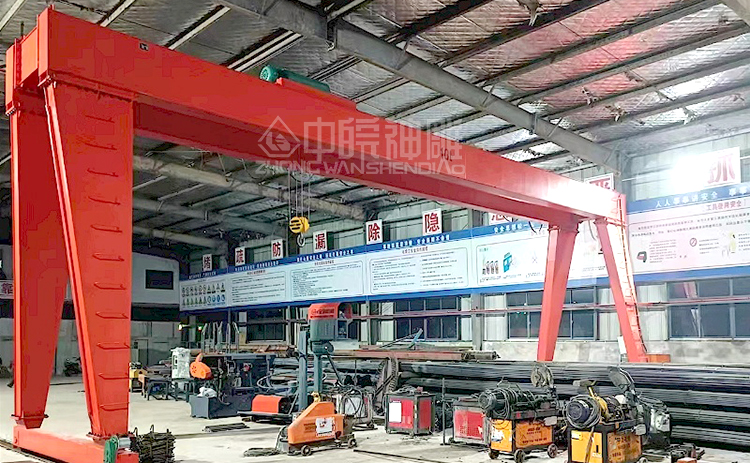 神雕10t鋼筋加工廠地軌行吊 神雕10t鋼筋加工廠地軌行吊